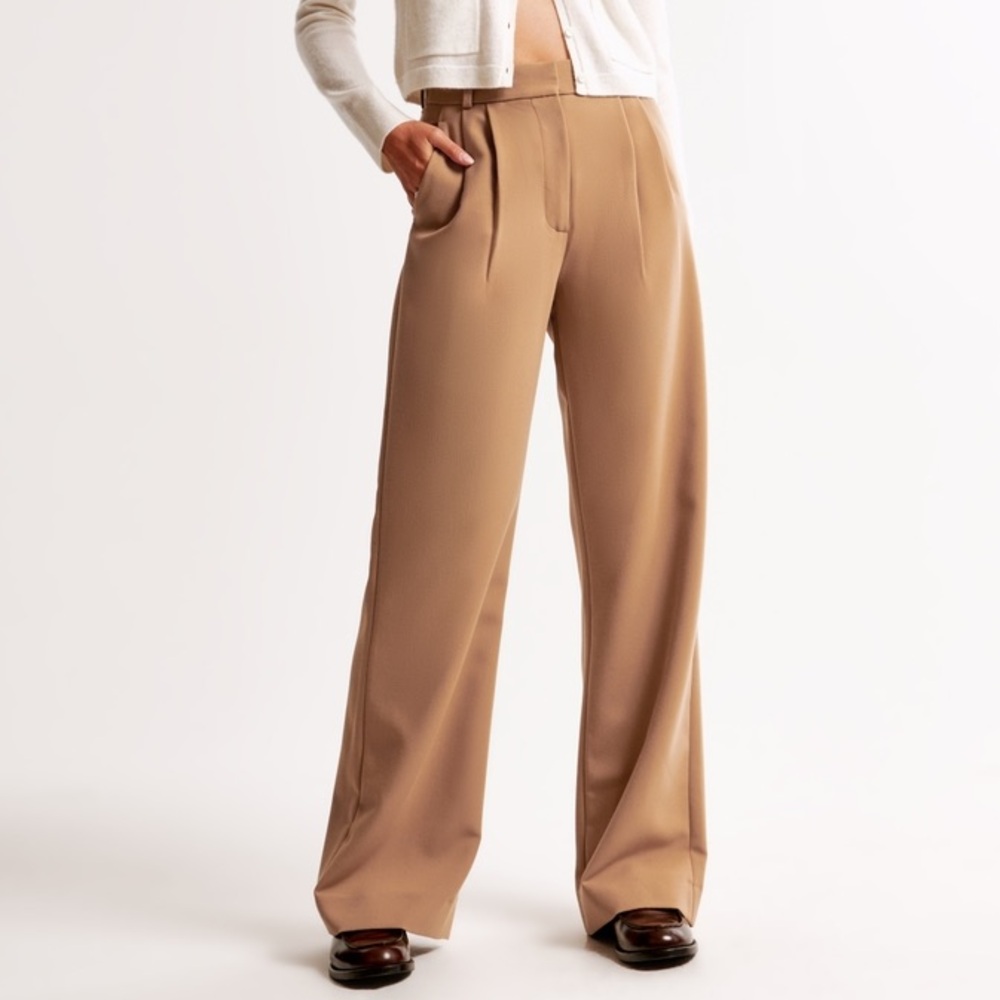 Abercrombie and Fitch Sloane Tailored Wide Leg Pant size XS